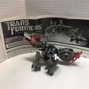 Transformers LaserBeak dark of the moon action figure + instructions missing gun